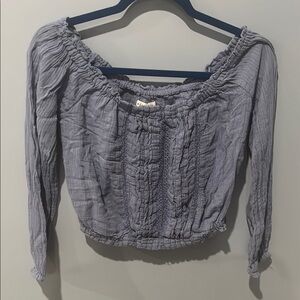 AEROPOSTALE Off-Shoulder Cropped Top